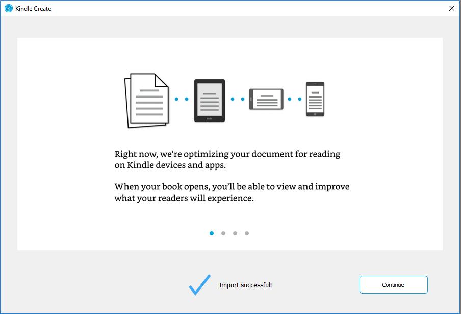 Figure 12: Import Successful dialog box 4. The Automatic Chapter Titles dialog box is displayed as shown in Figure 13.