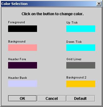 3.11.3 Color Selection Views provide flexible color setting options.