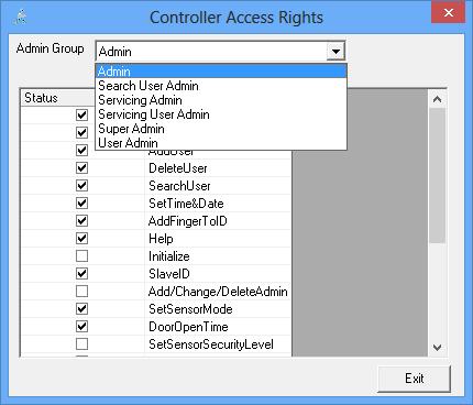 6.Create Controller Login: In this form the Administrator can create the login for the controllers by assigning them the Controller Access Rights as above.