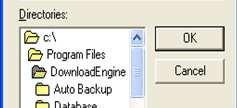 database and ini files b) Compact:- This will