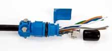 The SLiC 530 accommodates 4, 6, 8, or 12 direct fusion or mechanical spliced drop terminations. A direct spliced drop termination requires that the distribution fiber be spliced to the drop fiber.