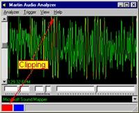 Using audio input 193 Show -> Input -> Real-Time). he real-time view continually shows a small portion of the sampled sound input.