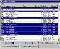 48 4.3.1.1 LightJockey Help Deleting multiple data files From the main desktop menu select System -> delete files.
