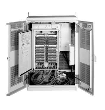 OmniReach FTTN Solutions NCX-1000: Small and Medium Cabinets for FTTN Broadband Service Delivery The NCX-1000 service delivery cabinet integrates ADC s patented Distribution Intercept (DI) broadband