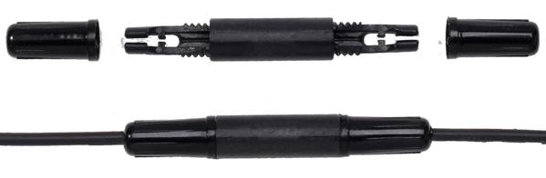 This ATB accommodate the field-installable connector, fusion splice, 1x4 splitter and 1x4 coupler.