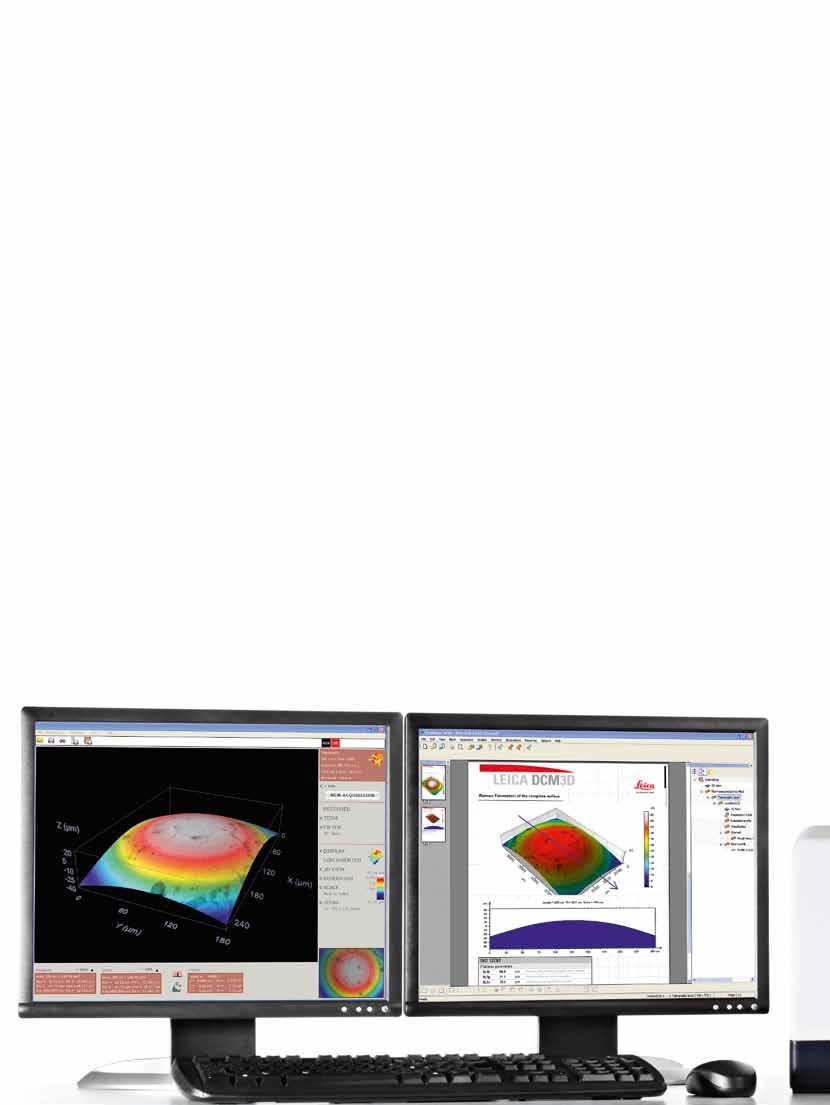 Automated Digital 3D Topography Measurement in High Definition In recent years, the competing technologies of interferometry and confocal image profiling have been available for non-contact surface
