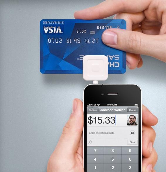 Square and NFC Most of the attention focuses on NFC (Near Field Communications), which is being built into forthcoming version of mobile devices and will obviate the need for solutions such as Square.