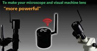 It has a CMOS 5MP camera and a unique WiFi interface to connect to all of your WiFi devices with a convenient and refreshing microscope experience.
