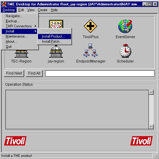 2.4 Configuring the Tivoli Server for MarkVision Alerts To complete installation and setup of the Tivoli Event Adapter, a Plus Module must be installed from the TME Desktop.