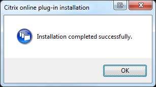 5. After the installation finishes, press OK to continue. 6.