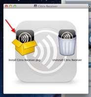 This Citrix receiver is verified to work for MacBook and MacBookPro. http://receiver.citrix.com 2. Click on the black Download Button. You do not need to enter any log in information. 3.