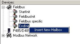 ADVANCED FUNCTIONS Advanced fieldbus configuration MAILBOX COMMAND The mailbox commands are for advanced usage of the D485.
