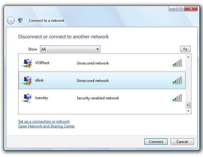Section 5 - Connecting to a Wireless Network Windows Vista Windows Vista users may use the built-in wireless utility.