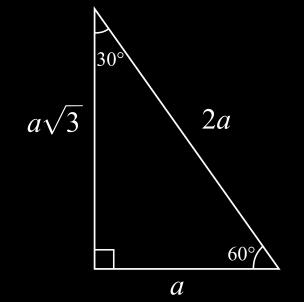So the length of the hypotenuse is 10. 32. Find x and y in the triangle below. In the triangle below, the length of the hypotenuse is given.
