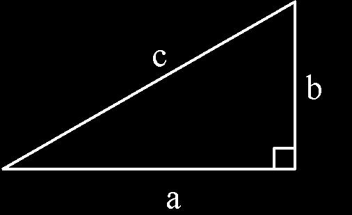 Triangle inequality theorem: The sum of the lengths of any two sides of a triangle must be greater than the third side. If these inequalities are NOT true, you do not have a triangle.