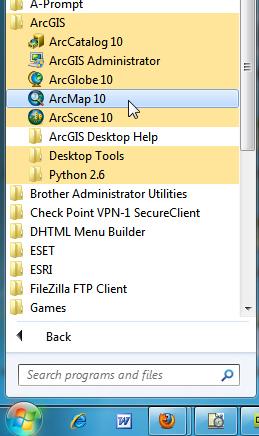 Introduction to ArcGIS 10 Getting Started 1.1.1 Section 1: Introduction to Arc GIS 10 A main component of ArcGIS 10 software is ArcMap. It can be used to create and edit maps and analyze spatial data.