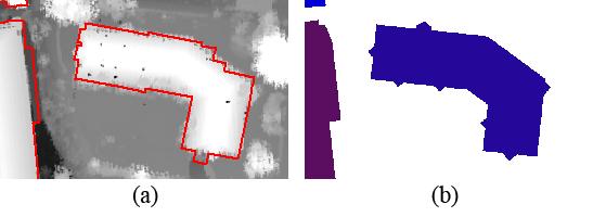 Shadows produced by high objects (high buildings or high vegetation) are elemental in urban vegetation analysis.