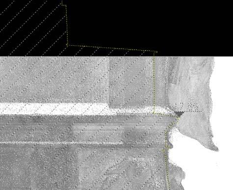Figure 5. Horizontal Sections through the point cloud The sections shown on Figure 5 are produced in an automated way with a section step of 10 cm.
