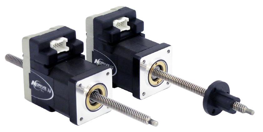 MDrive Linear Actuator MLM 14 Step / direction input Product overview MDrive Linear Actuators are compact linear motion systems.