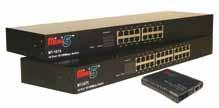 switches & converters contents Mini5 Ethernet Switches, Media Converters & poe injector Media Converters 184 10/100Mbps Compact Switches 185