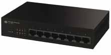 5 Port with external PSU FX-05EA 8 Port with external PSU FX-08EA Gigabit 10/100/1000Mbps Compact Switches Planex compact Gigabit switches are entry level Plug N Play with external PSU's (power
