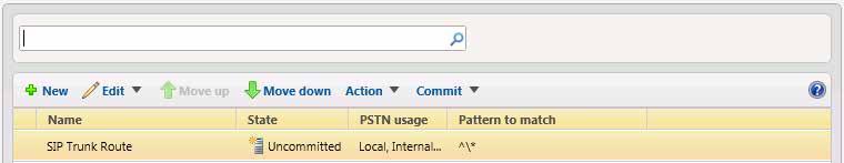 Select and then add the associated PSTN Usage.