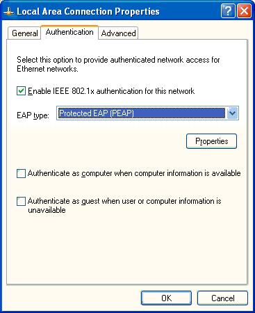 Windows 2000: click Start, click Settings, click Control panel, double click Network and dialup connections.) Right click the Local Area Connection icon and select Properties.