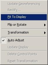 Fit to Display Two Layers Fit in Same Window Select Fit to
