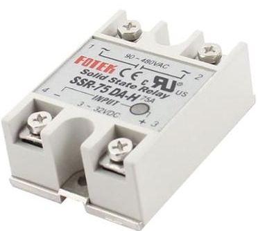 Solid State Relay Load current 75 A Input: Input DC control 3-32 V