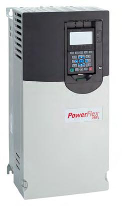 The PowerFlex AC drive can be integrated with a ControlLogix or CompactLogix* Programmable Automation Controller (PAC) via drive parameters that are actually embedded in the PAC.