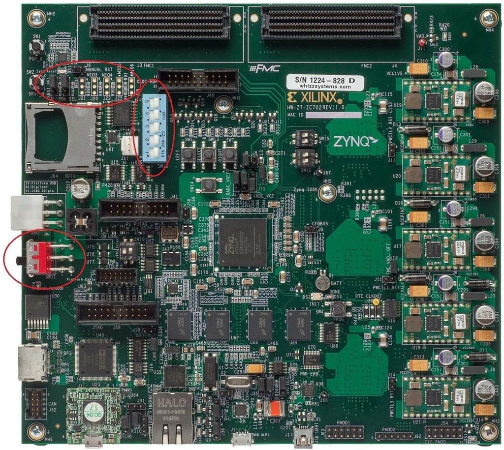 Chapter 2: Using the Zynq SoC Processing System X-Ref Target - Figure 2-16 Figure 2-16: ZC702 Board Power Switch 5.