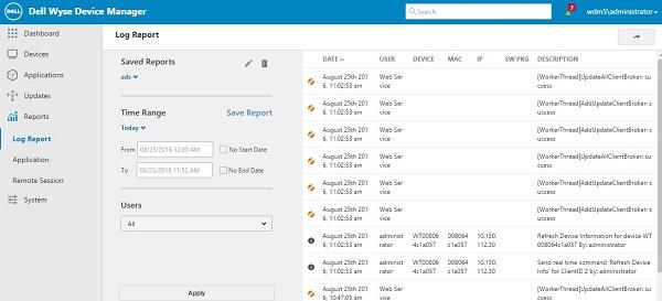 8 Reports In the Web UI you can generate the log reports on the daily basis, Weekly basis, or monthly basis. The report generated can be viewed, edited, and saved.