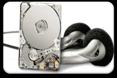 Internal and external hard disks are available in