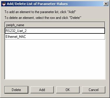Generate VxWorks BSP in EDK Verify two peripherals are