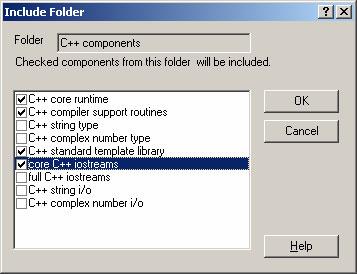 Configure System Image Include: C++ Components Some components are pre-checked - leave these checked (1) Check