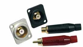 Phone Connectors T Series M Series Mono or Stereo (TRS) Straight or Right angle housing Stylised shell design with Ergonomic grip Nickel or Gold contact plating Increased solder area on ground