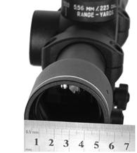 APPENDIX B How to select Scope Mounting System required for your daytime scope By selecting the appropriate Scope Mounting System (with Inserts) you can mount the PS-40 onto a daytime scope with an