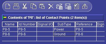 Use the Special Paste command in the contextual menu to use data from other applications, for example Excel files, in Electrical System Functional Definition.