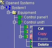 Creating Components using Copy & Paste You can create individual components, sub-systems and entire systems in the tree view using copy and paste commands.
