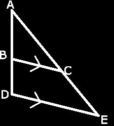 Theorem: Side-Splitter Theorem If a line is parallel to one side of a triangle