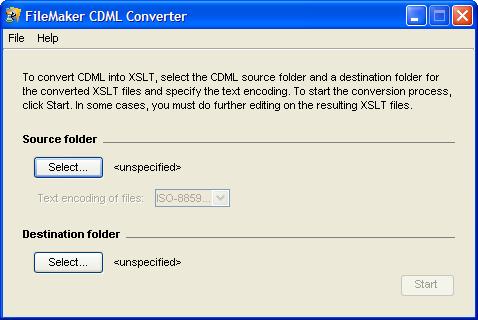Chapter 4 Introduction to Custom Web Publishing with XSLT 47 Installing the CDML Converter For information about installing the CDML Converter, see the FileMaker Server Advanced Web Publishing