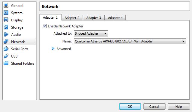 Set Up the OS Lastly, select Network on the left-side