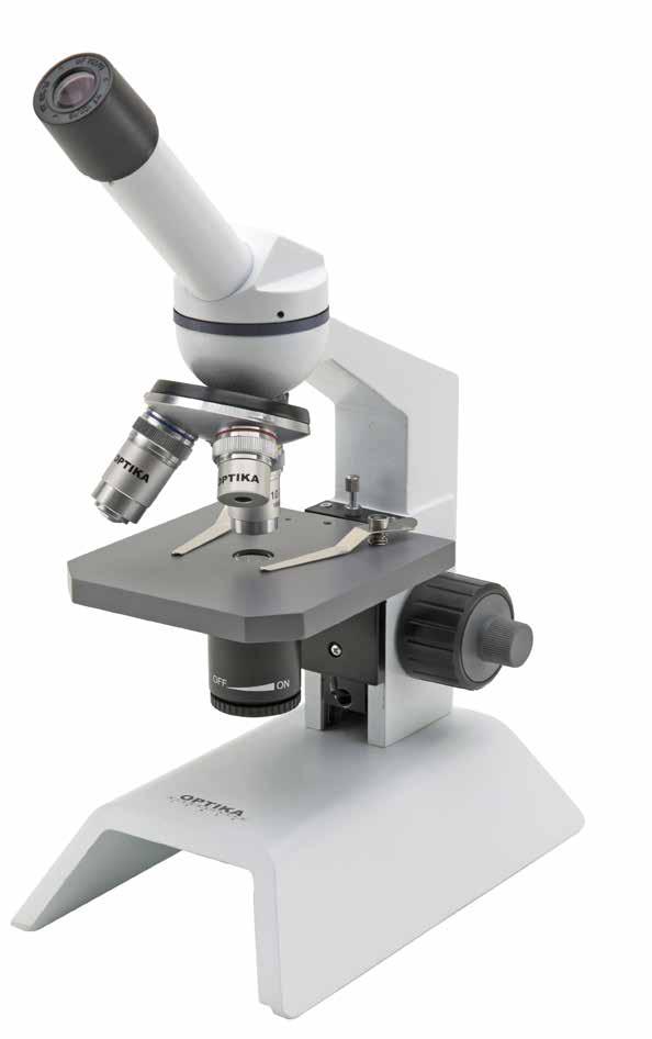 ECOVISION Series - Overview Monocular biological microscopes designed especially for students attending primary school.