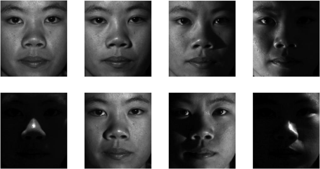 542 IEEE TRANSACTIONS ON IMAGE PROCESSING, VOL. 19, NO. 2, FEBRUARY 2010 Fig. 13. Samples of the frontal images of one subject from the Extended Yale B database. Fig. 12.