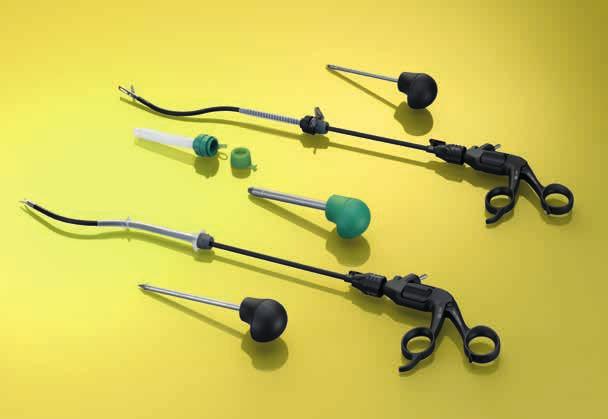 New Flexible Trocar Generation The new trocar generation from KARL STORZ has been expanded to include flexible trocars for use with curved instruments.