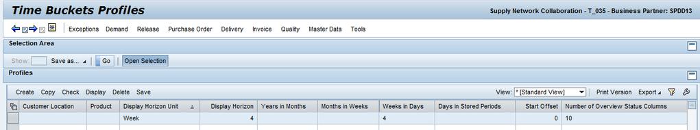4.2. Upload Report to Supplier MRP / ERP To upload Forecast reports from SNC into your own MRP/ERP system, the report must