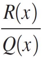 Slant Asymptotes and End Behavior If r(x) = P(x)/Q(x) is a rational function in which the degree of the numerator is one more than the degree of the denominator, we can use the Division Algorithm to
