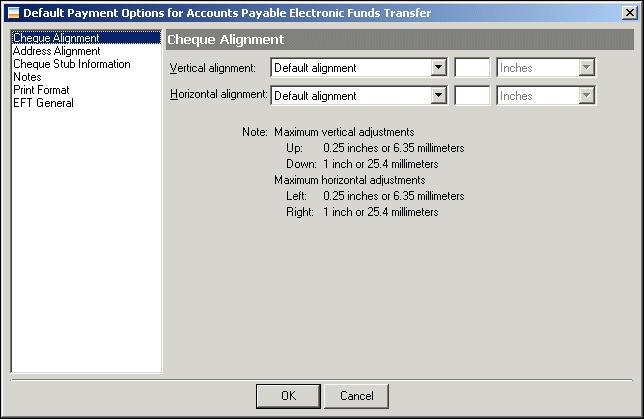 EFT TRANSACTIONS 14 16. Select the Payments tab. On the Payments tab you select form options for printing EFT notices. 17.