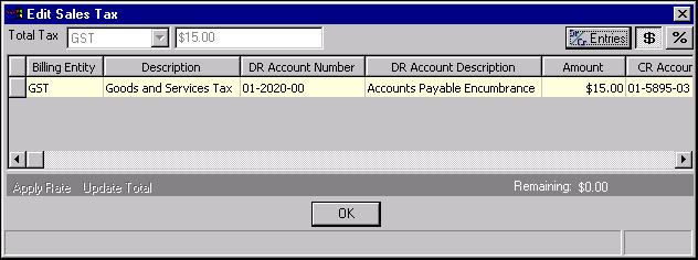 30 C HAPTER For detailed information and procedures for creating a new receipt record, see the Records Guide for Accounts Payable.