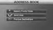 Book Before Book Before Steps MENU select Avoid Area Storage Avoid Area Confirmation and Modification Avoid Area